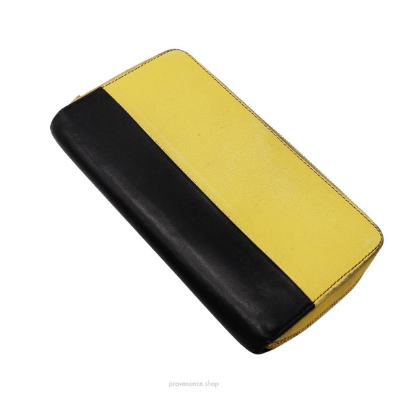 🔴 Celine Multifunction Zip Wallet - Yellow/Black - Picture 4 of 8